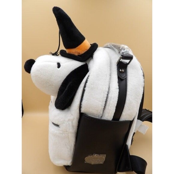 Peanuts Snoopy Witch Cosplay Plush Halloween Mini Backpack - NWT - Picture 3 of 8